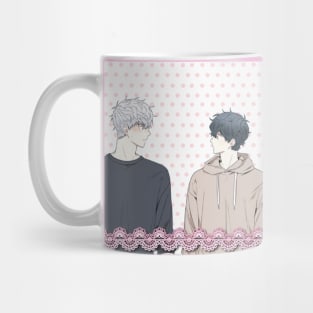 sweet gay couple Mug